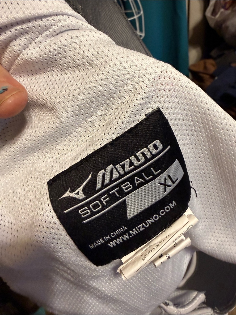 Mizuno grey Softball pants- Men's XL